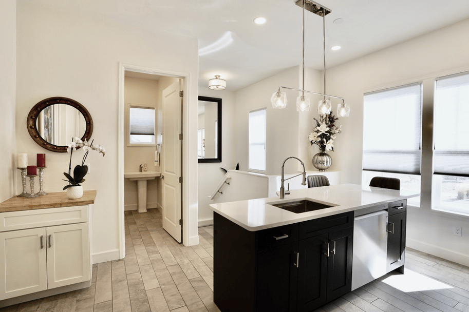 ADU in Boulder, COlorado with kitchen and bathroom