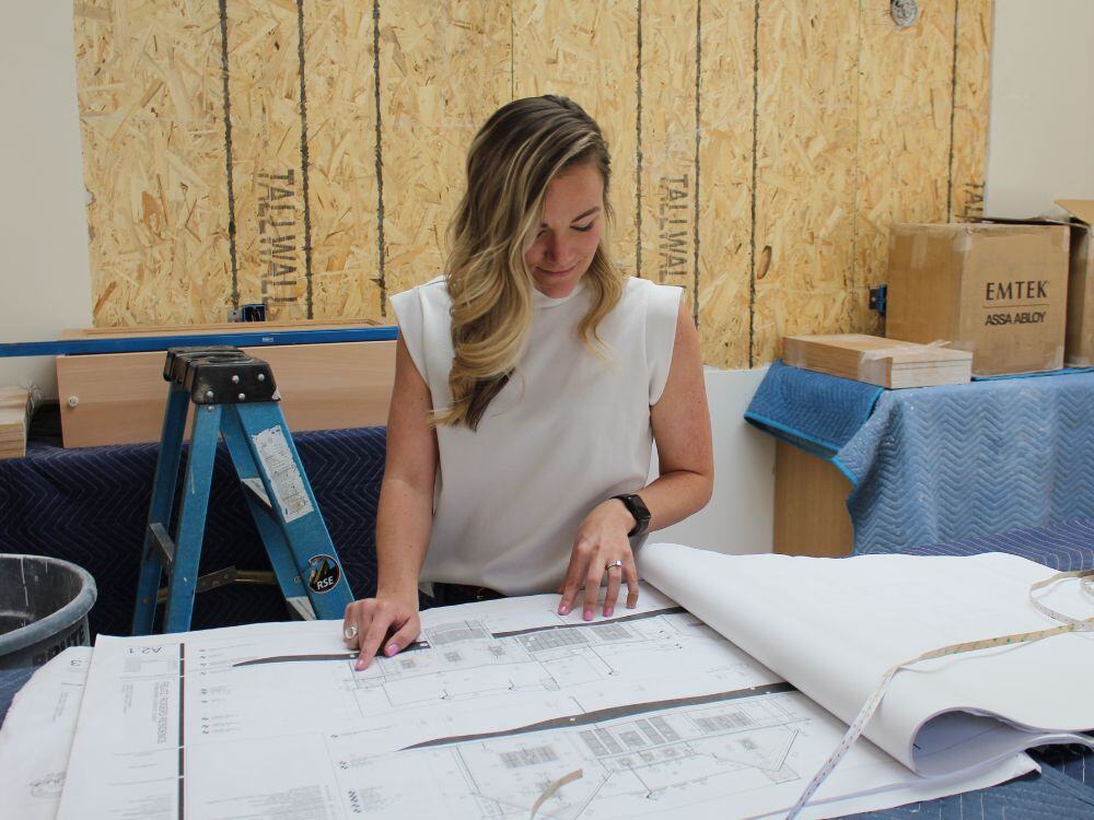Petra Team Member Working on A Home Addition Plan In Boulder County, CO Petra Team Member Working on A Home Addition Plan In Boulder County, CO