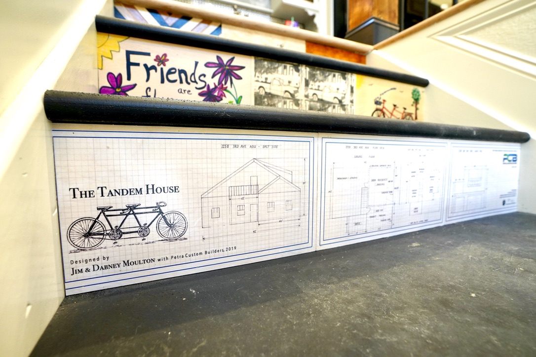 tandem house custom staircase in a longmont adu