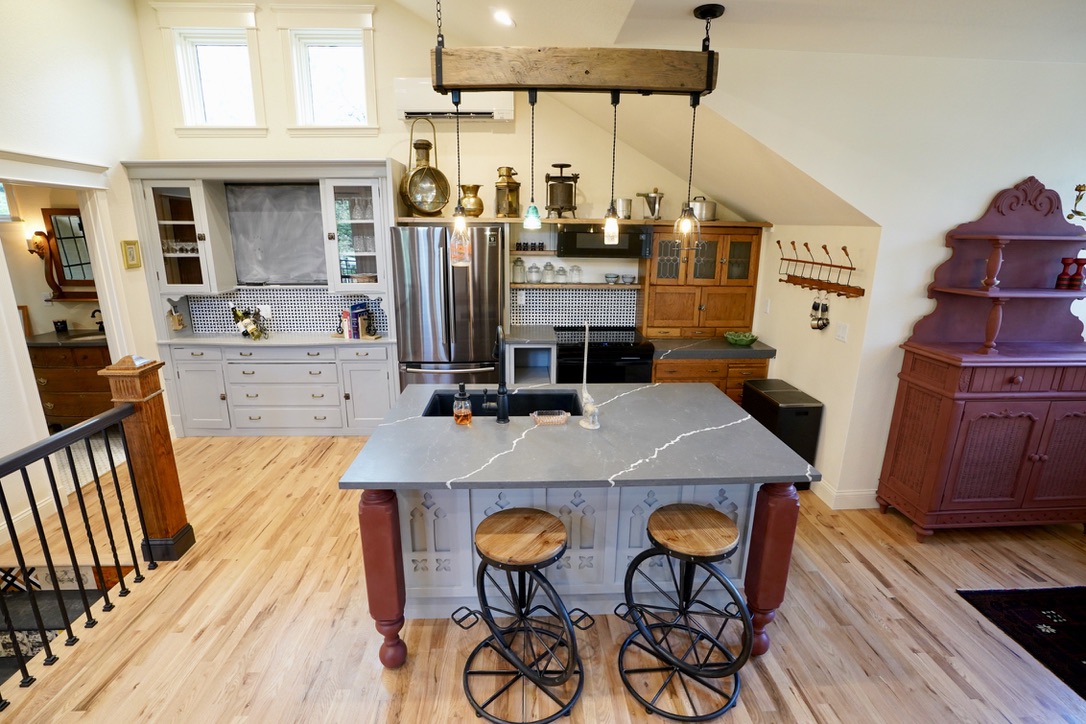 antique finishes in this Boulder ADU