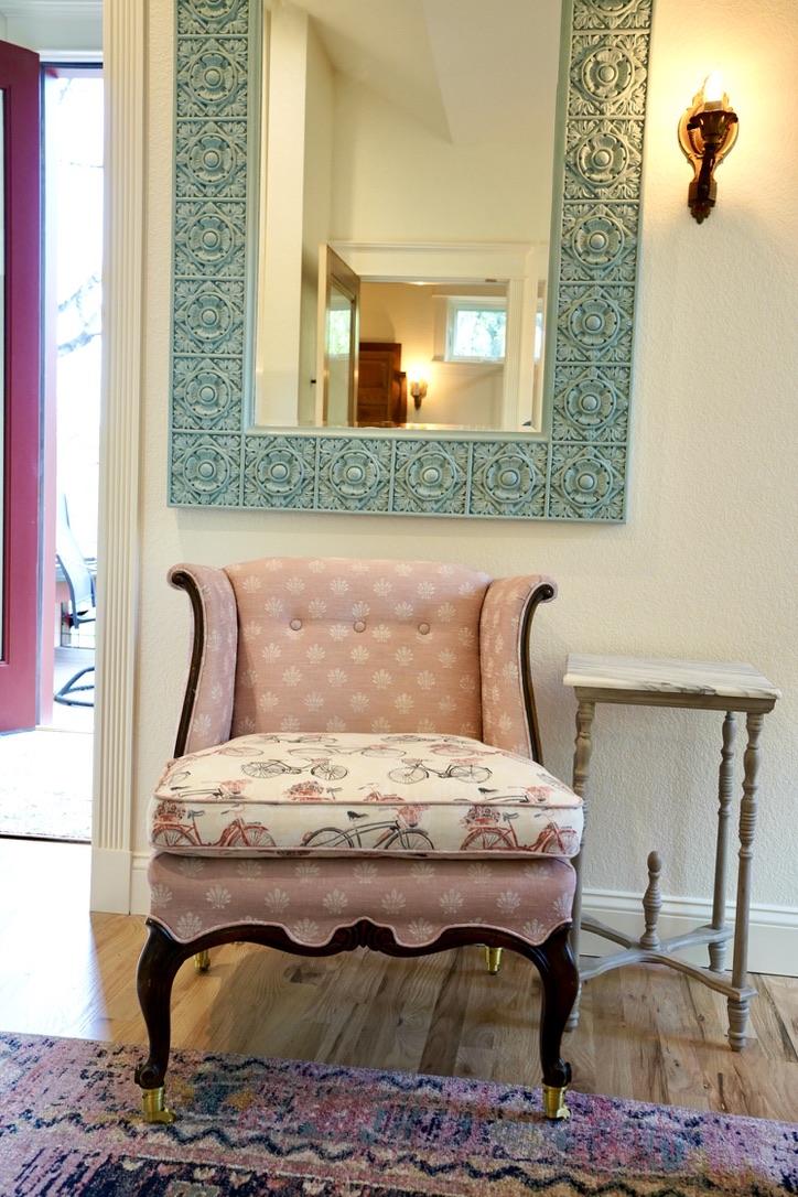 Antique chair vignette